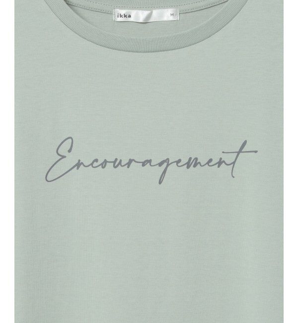 ikka「ロゴフォトプリントＴ」|Tシャツ・カットソー|