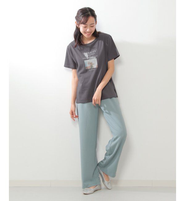 ikka「ロゴフォトプリントＴ」|Tシャツ・カットソー|