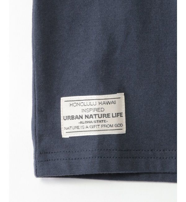 ikka kids「【親子おそろい】URBAN NATURE LIFE アーバンネイチャーライフ ロゴT（120~160cm）」|Tシャツ・カットソー|