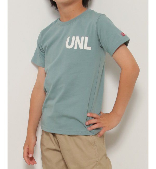 ikka kids「【親子おそろい】URBAN NATURE LIFE アーバンネイチャーライフ ロゴT（120~160cm）」|Tシャツ・カットソー|