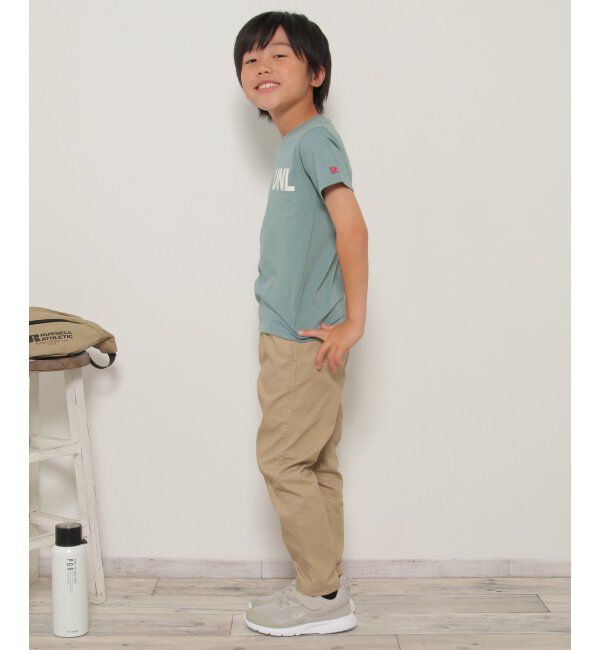 ikka kids「【親子おそろい】URBAN NATURE LIFE アーバンネイチャーライフ ロゴT（120~160cm）」|Tシャツ・カットソー|