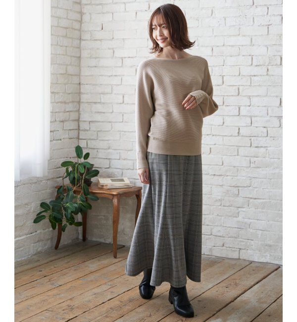 ikka「あたたか Beasystretch スカート」|スカート|