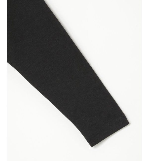 IKKA LOUNGE「ポンチモックネックロンTシャツ」|Tシャツ・カットソー|