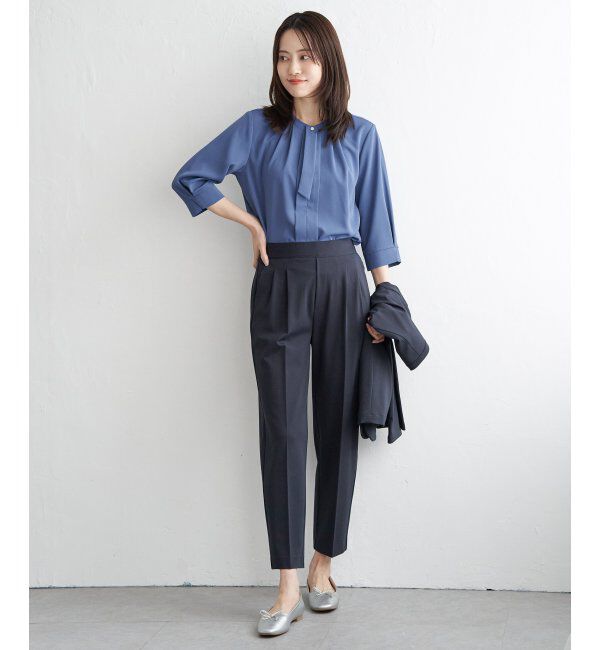 IKKA LOUNGE「3WAYボウタイ付きブラウス」|シャツ・ブラウス|