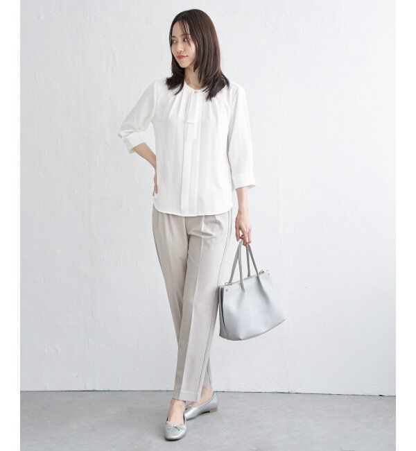 IKKA LOUNGE「3WAYボウタイ付きブラウス」|シャツ・ブラウス|