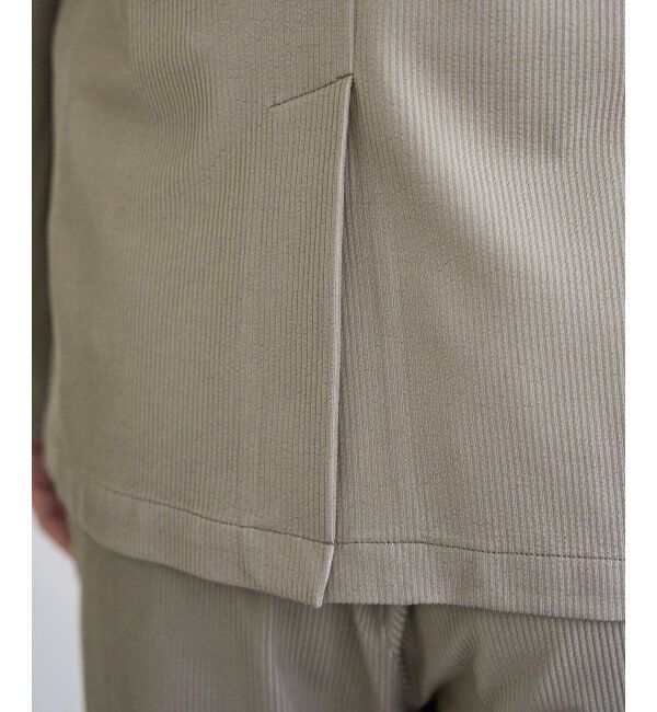 IKKA LOUNGE「【雑誌MonoMax5月号掲載】【セットアップ対応】GOKU楽ワークサッカージャケット」|テーラードジャケット|