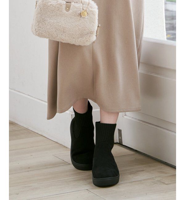 ikka「ニットスニーカーブーツ」|その他|