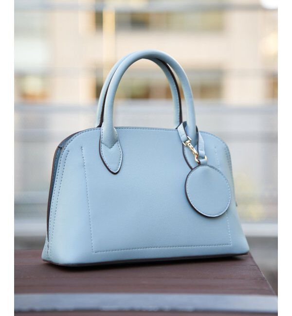 ikka「合皮2WAYボストンミラー付きトートバッグ」|その他|