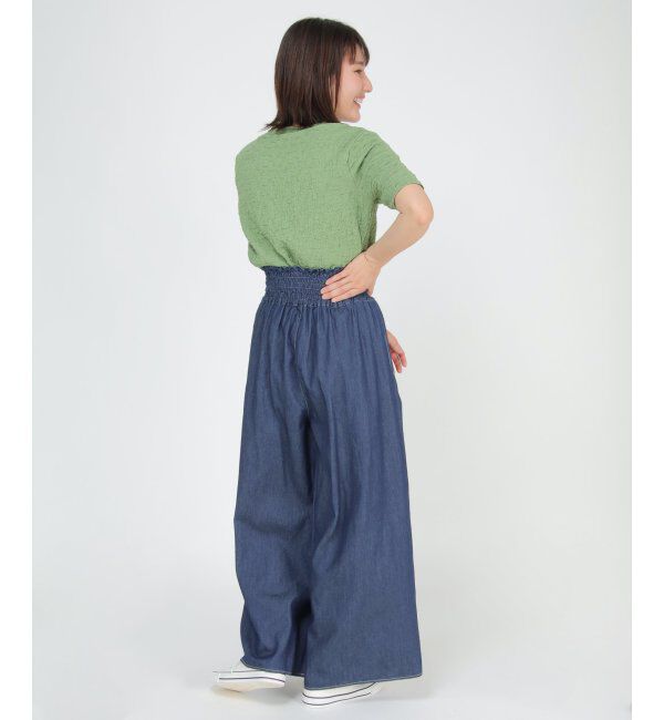 Lbc with Life「シャーリングワイドパンツ」|その他|