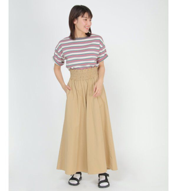 Lbc with Life「シャーリングワイドパンツ」|その他|