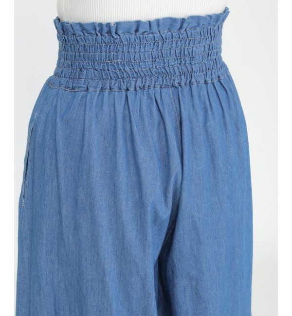 Lbc with Life「シャーリングワイドパンツ」|その他|