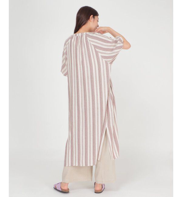 Lbc with Life「ストライプガウンワンピース」|ワンピース|