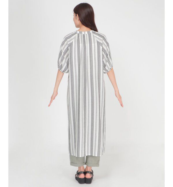 Lbc with Life「ストライプガウンワンピース」|ワンピース|