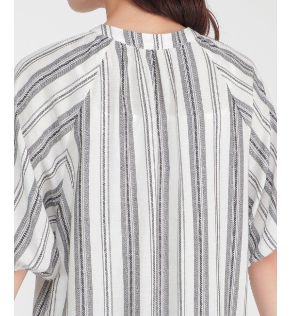 Lbc with Life「ストライプガウンワンピース」|ワンピース|