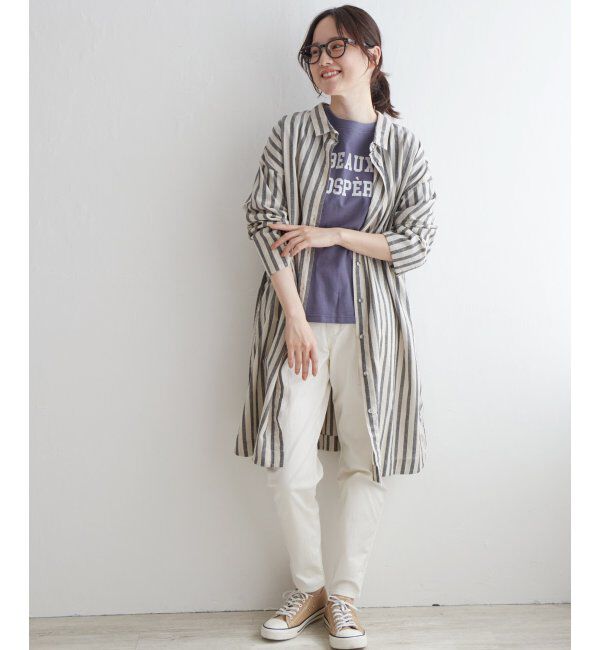 Lbc with Life「リネン混3WAYワンピース」|ワンピース|