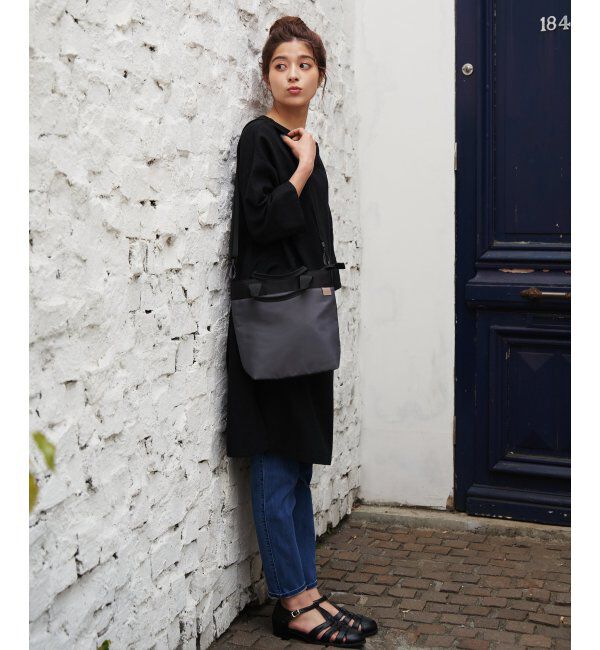 Lbc with Life「リネン混サックワンピース」|ワンピース|