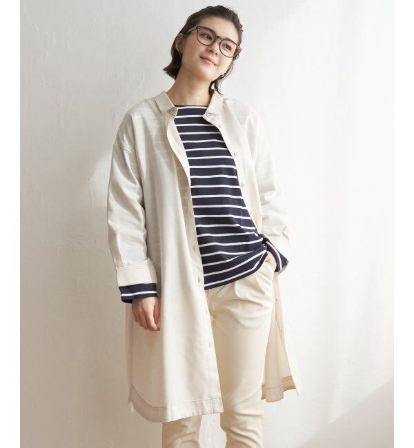 Lbc with Life「シャンブレー3WAYワンピース」|ワンピース|オフホワイト