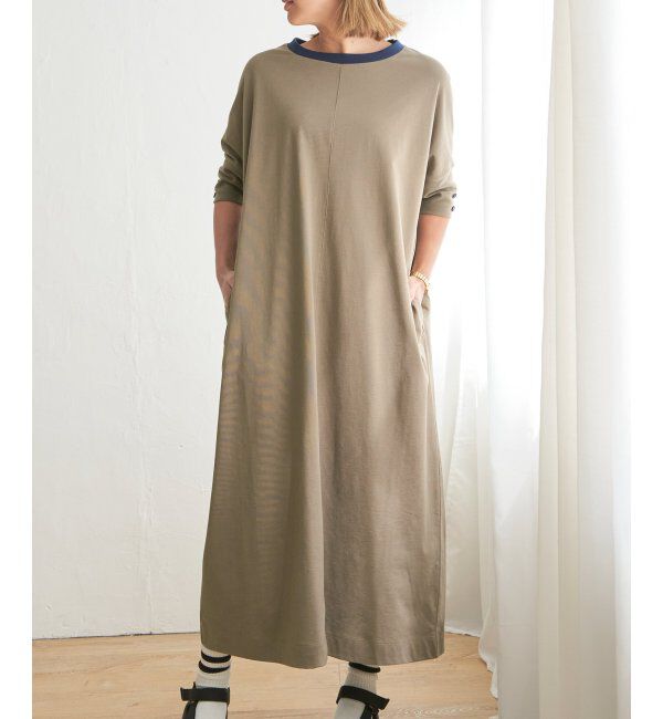 Lbc with Life「配色カットゆるワンピース」|ワンピース|