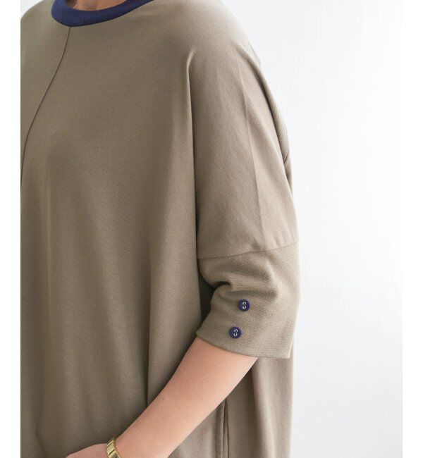 Lbc with Life「配色カットゆるワンピース」|ワンピース|