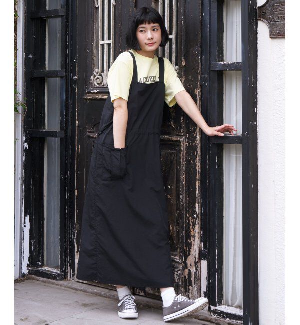 Lbc with Life「ナイロンワークジャンスカ」|ワンピース|