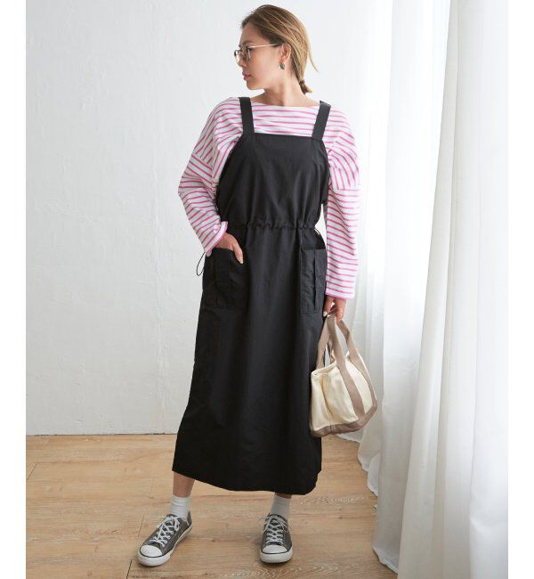 Lbc with Life「ナイロンワークジャンスカ」|ワンピース|