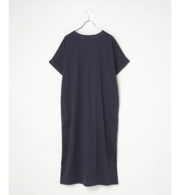 Lbc with Life「布帛切り替えキーネックワンピース」|ワンピース|