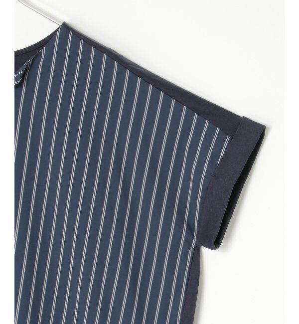 Lbc with Life「布帛切り替えキーネックワンピース」|ワンピース|