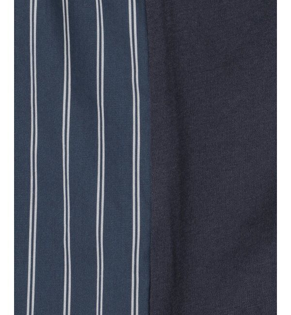 Lbc with Life「布帛切り替えキーネックワンピース」|ワンピース|