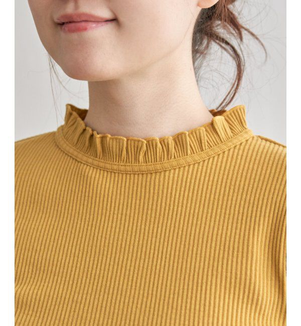 Lbc with Life「サンカクテレコエリフリルロンＴ」|Tシャツ・カットソー|