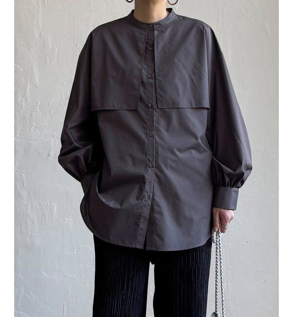 Lbc with Life「TCブロードケープブラウス」|シャツ・ブラウス|