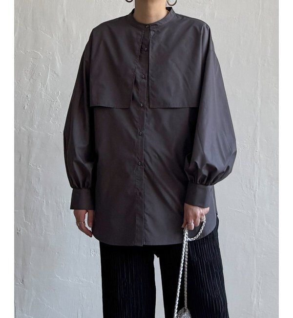 Lbc with Life「TCブロードケープブラウス」|シャツ・ブラウス|