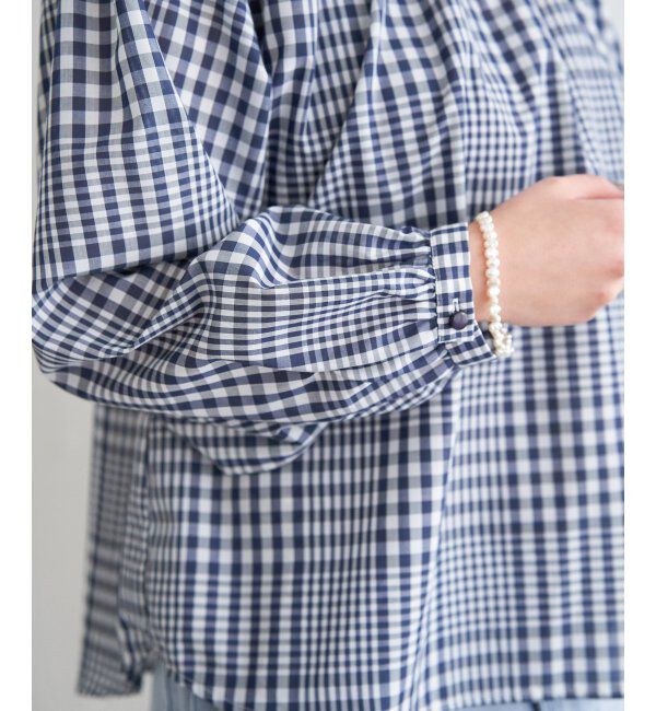 Lbc with Life「襟タックブラウス」|シャツ・ブラウス|