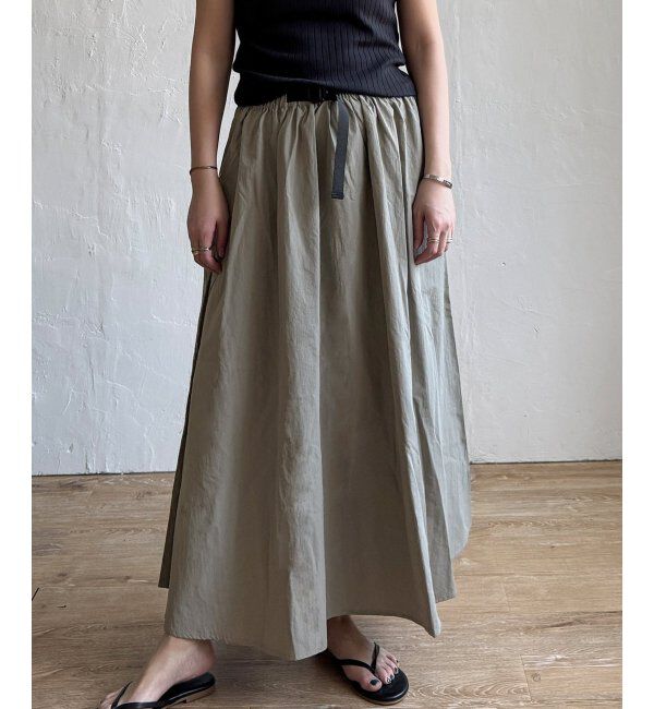 Lbc with Life「ワッシャーナイロンワークベルトスカート」|スカート|