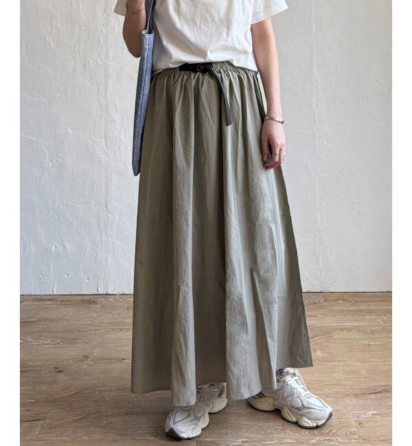 Lbc with Life「ワッシャーナイロンワークベルトスカート」|スカート|
