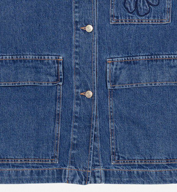 Marimekko「Maridenim Poweri Unikko デニムジャケット」|その他|