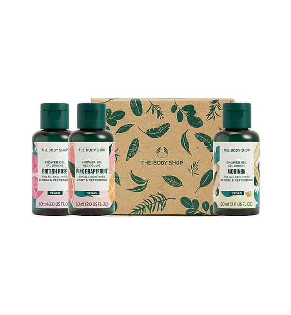 THE BODY SHOP「【オンライン限定】シャワージェルトリオ」|入浴剤・バスグッズ|ｿﾉﾀ