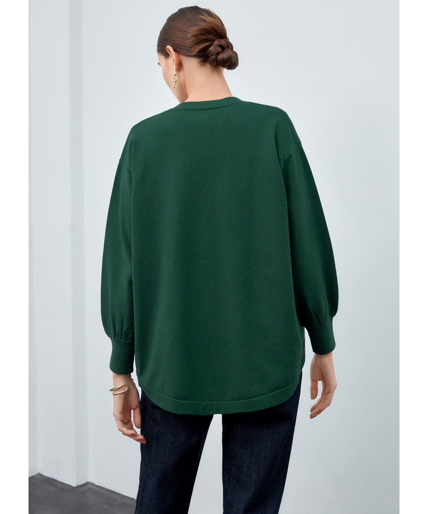 STYLE DELI「スムースタッチラウンドカーディガン」|カーディガン|