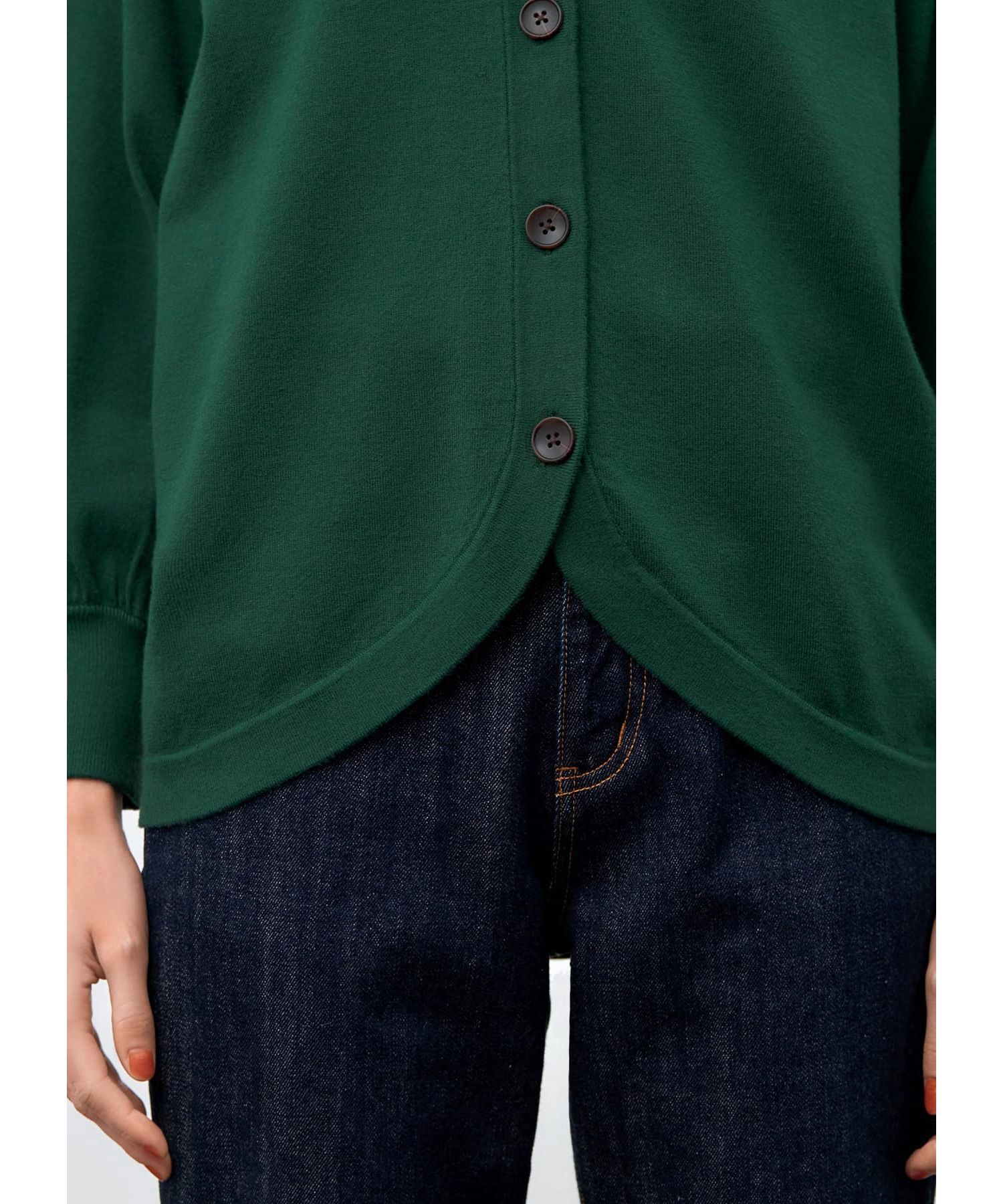 STYLE DELI「スムースタッチラウンドカーディガン」|カーディガン|