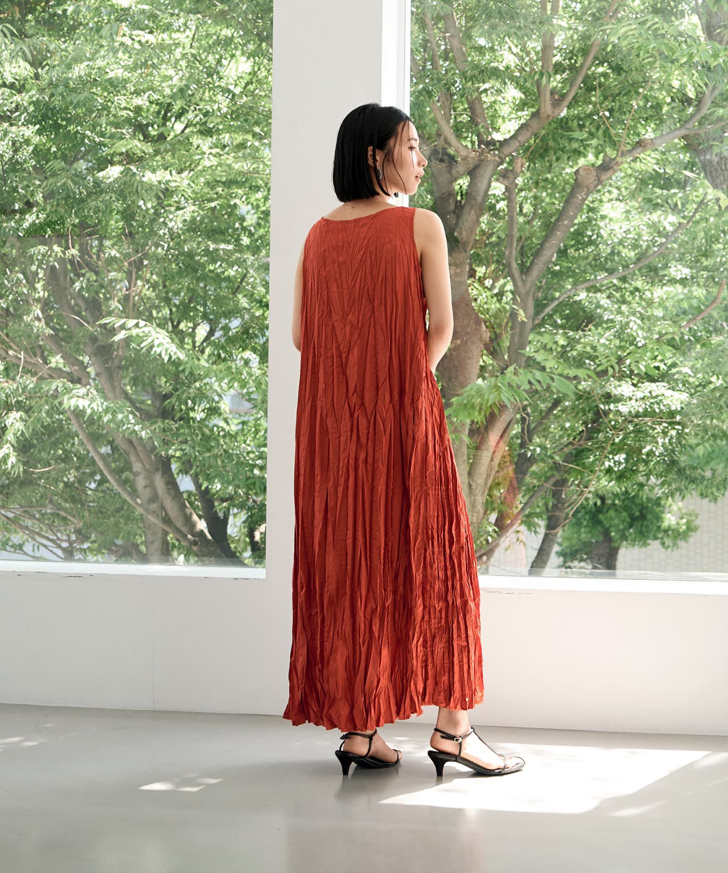 STYLE DELI「クリンクルニュアンスワンピース」|ワンピース|