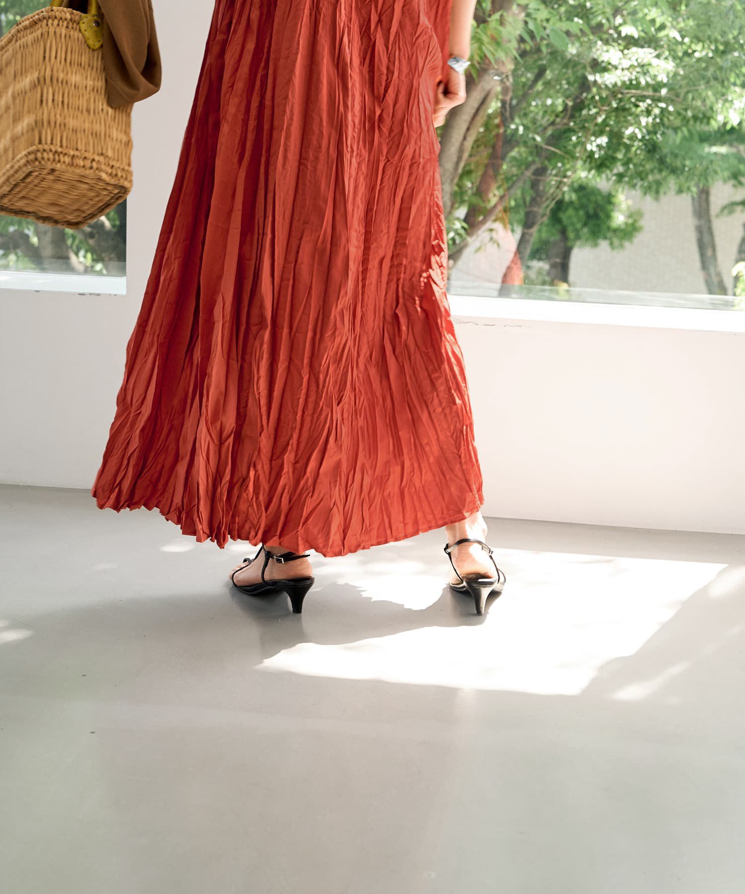 STYLE DELI「クリンクルニュアンスワンピース」|ワンピース|