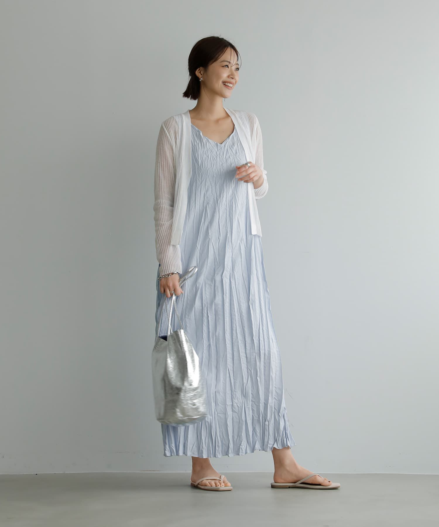 STYLE DELI「クリンクルニュアンスワンピース」|ワンピース|