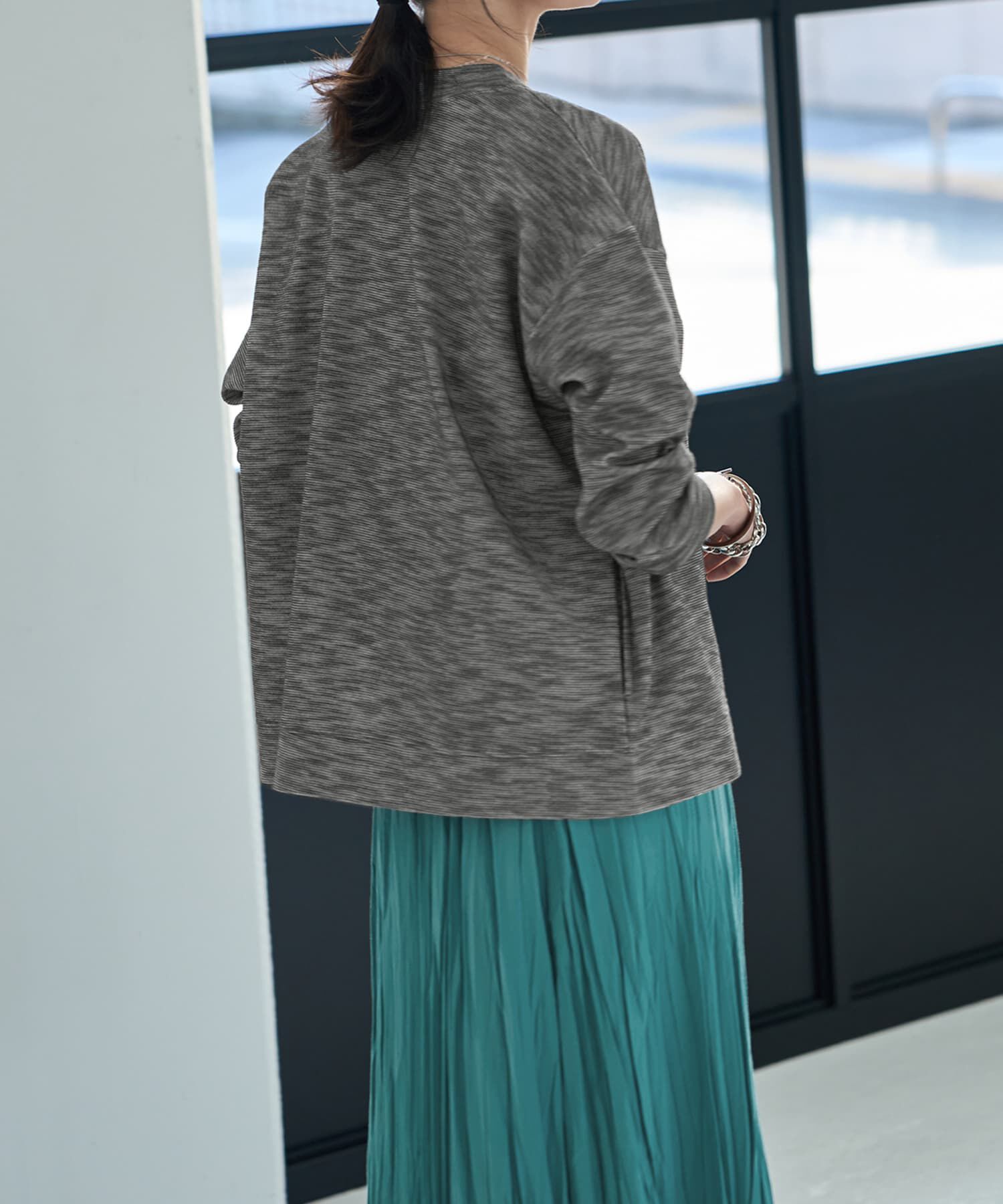 STYLE DELI「サーマル調カットソーカーディガン」|カーディガン|