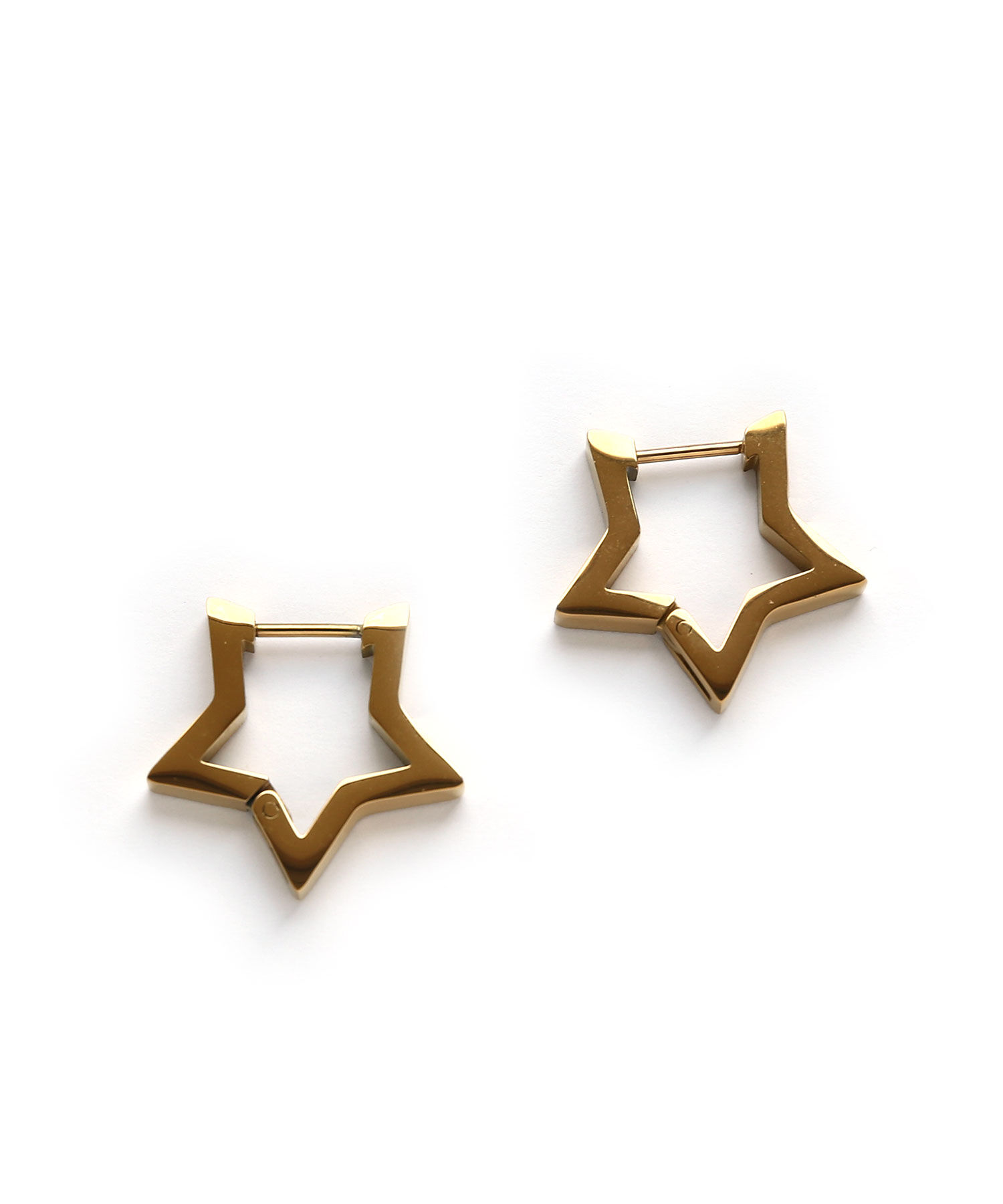 colleca la「[stainless]ステンレス・スターフープピアス〈金属アレルギー対応〉」|ピアス|