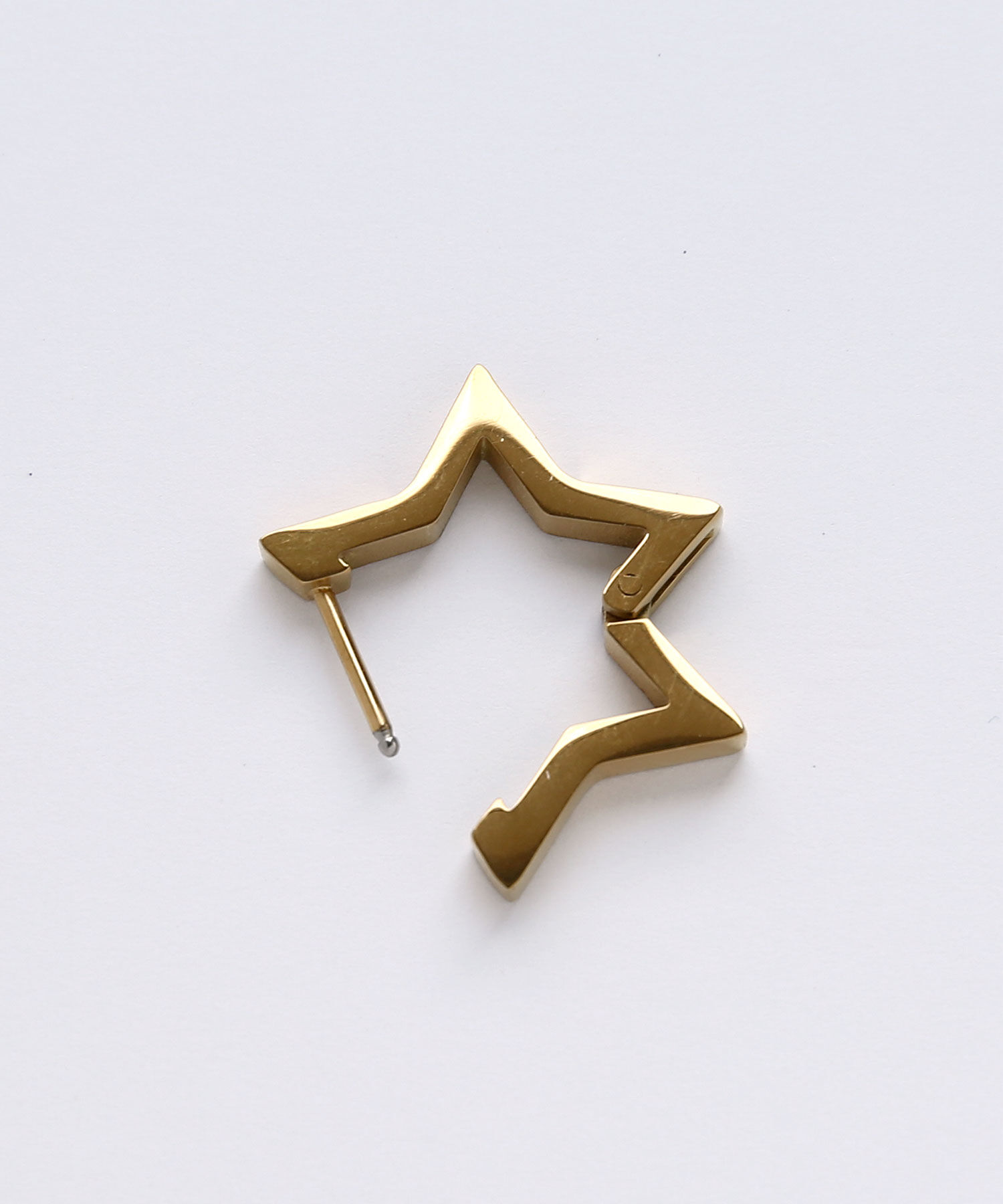 colleca la「[stainless]ステンレス・スターフープピアス〈金属アレルギー対応〉」|ピアス|