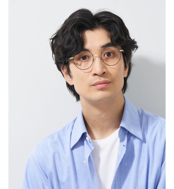  「ボストン型 メガネ | ラバーテンプル 伊達メガネ 度付きメガネ  Zoff｜FASHION  レンズ交換券付」|メガネ|