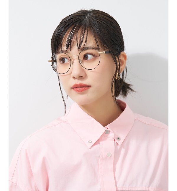  「ボストン型 メガネ | ラバーテンプル 伊達メガネ 度付きメガネ  Zoff｜FASHION  レンズ交換券付」|メガネ|