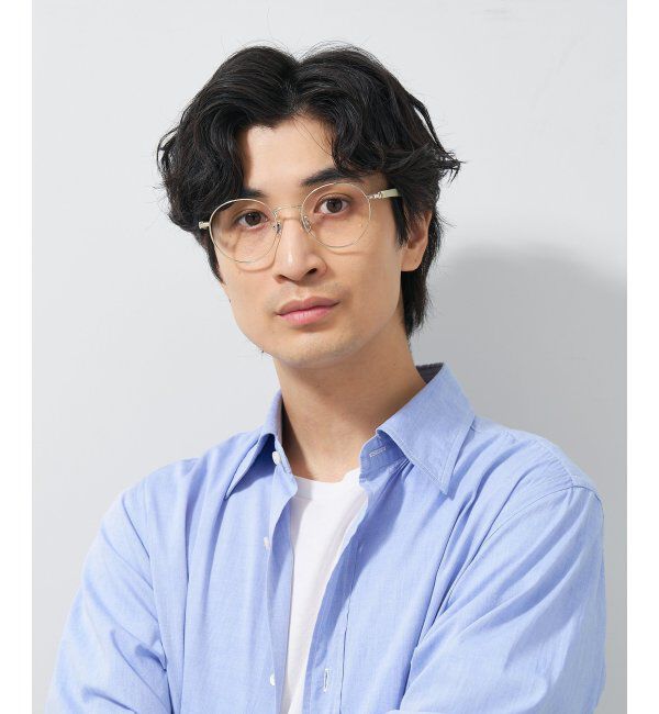  「ボストン型 メガネ | ラバーテンプル 伊達メガネ 度付きメガネ  Zoff｜FASHION  レンズ交換券付」|メガネ|