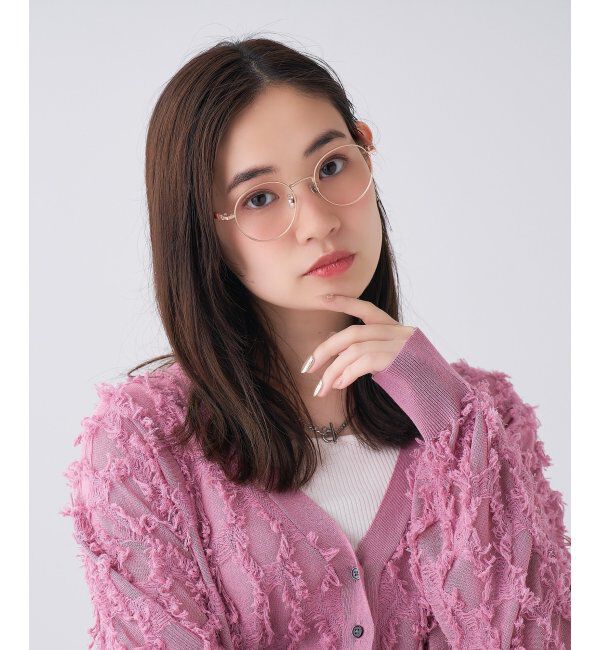  「ボストン型 メガネ | ラバーテンプル 伊達メガネ 度付きメガネ  Zoff｜FASHION  レンズ交換券付」|メガネ|