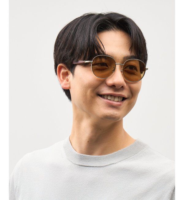  「SUNCUTGlasses/UV100%CUT サングラス｜ラバーテンプル｜ズレ落ち防止｜カラーレンズ｜紫外線対策 UVカット」|サングラス|