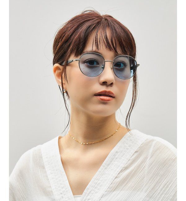  「SUNCUTGlasses/UV100%CUT サングラス｜ラバーテンプル｜ズレ落ち防止｜カラーレンズ｜紫外線対策 UVカット」|サングラス|